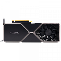 Видеокарта Nvidia GeForce Black Edition RTX3080 10GB GDDR6 320bit 1710Mhz/19000Mhz TRIPPLE Fan HDMI HDCP DisplayPort (NON-LHR)